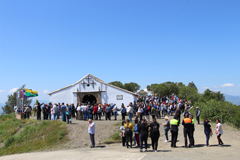 La Ermita de las Tres Cruces acoge el XXV Festival de Verdiales